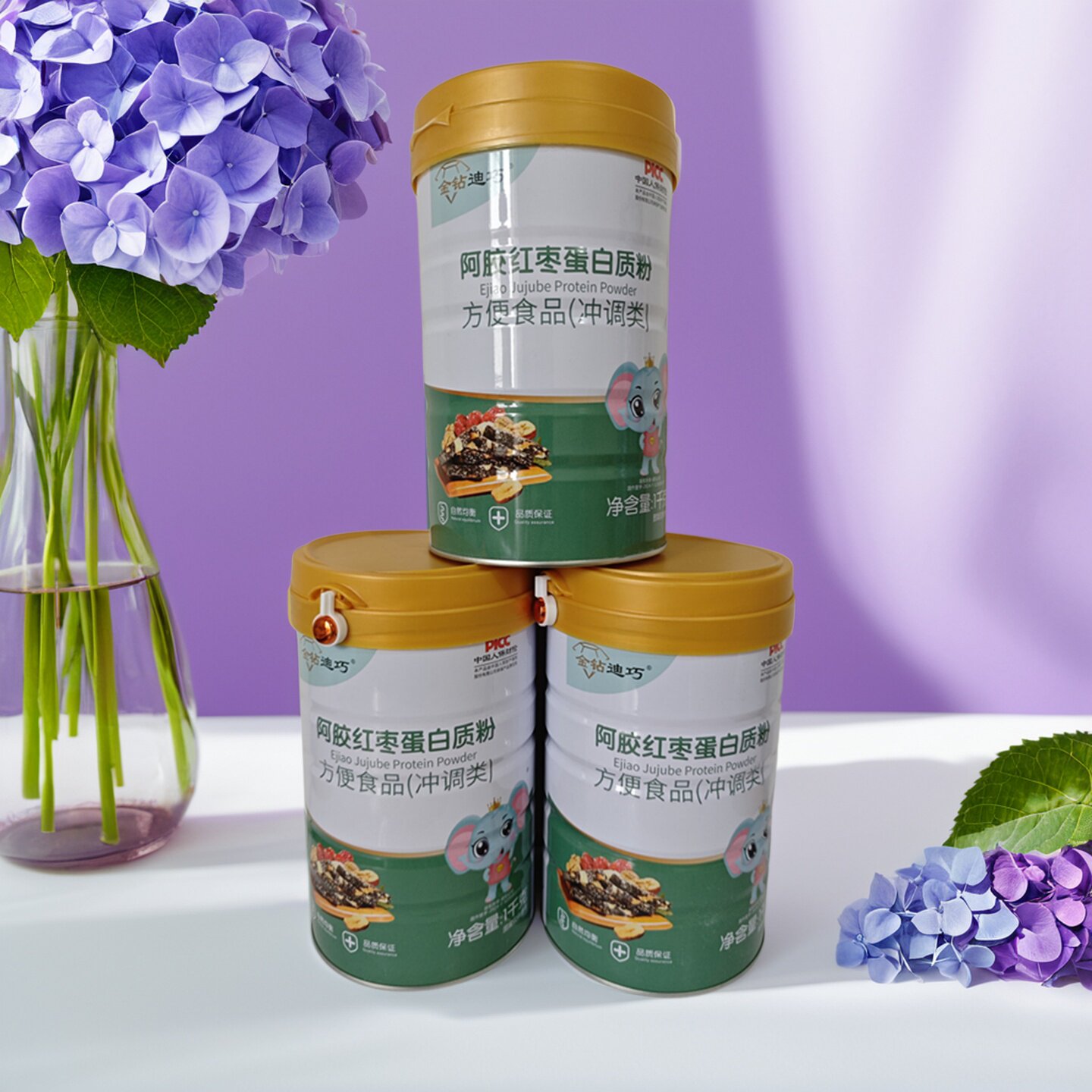 金钻迪巧 1000克 阿胶红枣蛋白粉蛋白质粉