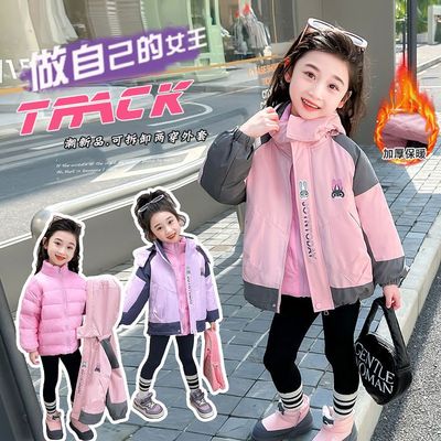 女童羽绒服冬季2025新款宝宝轻薄