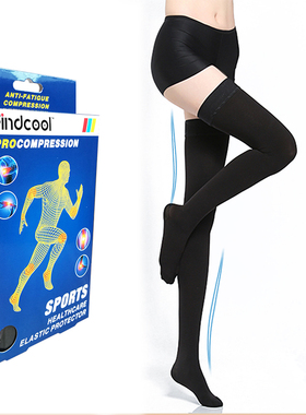 Findcool长筒减压弹力袜子男女通用高筒袜防曲张孕妇塑型护士袜