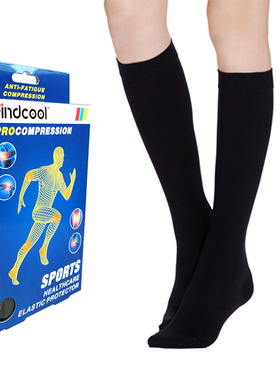 Findcool护腿中筒护士弹力袜弹性袜循序减压飞行袜护小腿男女袜