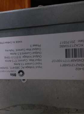 奥的斯电梯变频器OVFR03B-402 KBA21310ABF1件号9新好不包邮