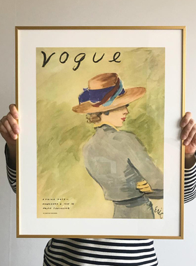 vogue20世纪原版印刷复古海报