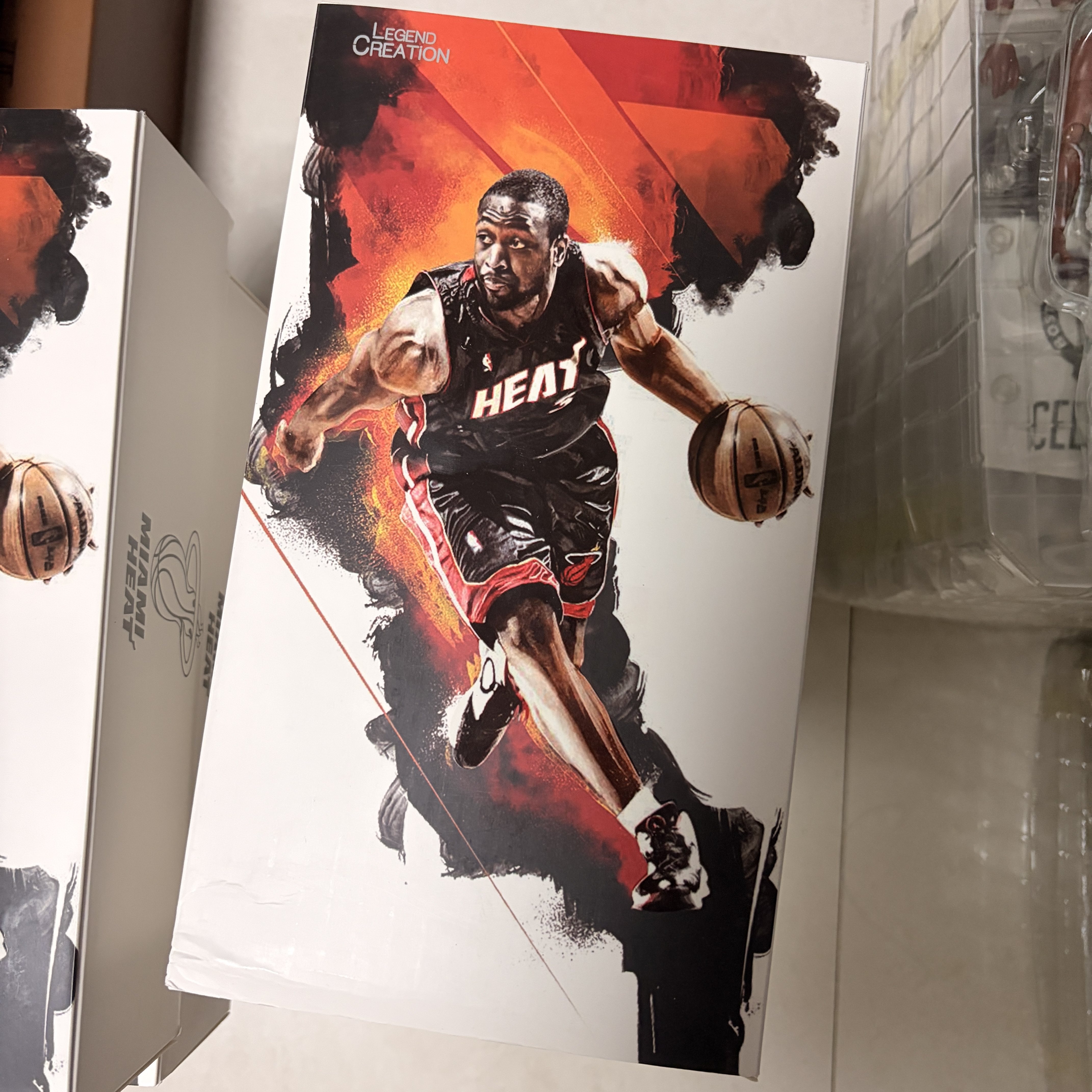 9寸NBA篮球运动员可动人偶系列