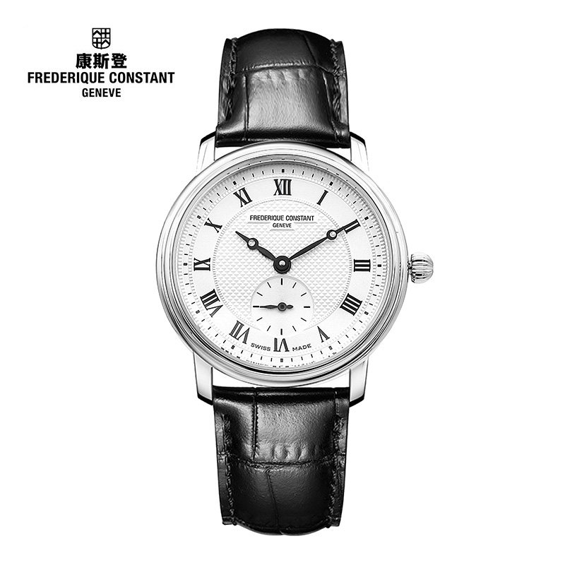 康斯登frederique constant 超薄系列 fc-235m1s6 时尚石英女表