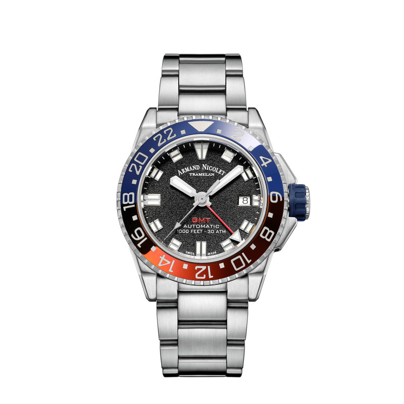 瑞士艾美达 armand当代运动系列 a487bgn-nr-ma2481aa 男士机械表