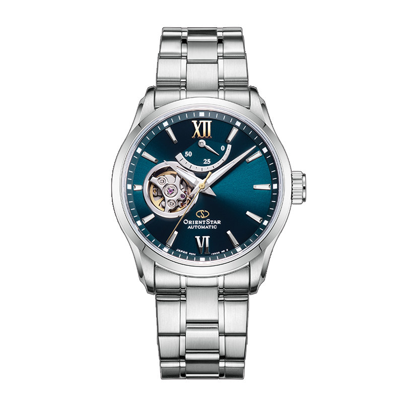 日本东方星orientstar名仕系列青re-at0002e00b自动机械男表