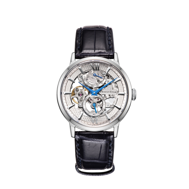东方星orientstar 大师系列致美镂空 re-dx0001s00b 手动机械男表
