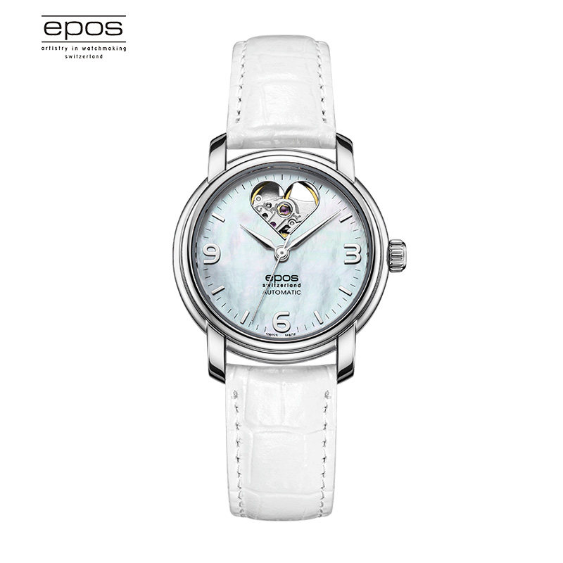 瑞士爱宝时EPOS 女士系列 心跳时光 4314.133.20.50.10 机械女表