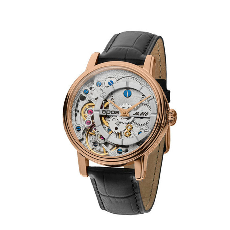 瑞士爱宝时epos艺术系列 逆转时光 3435.313.24.18.25 机械男表