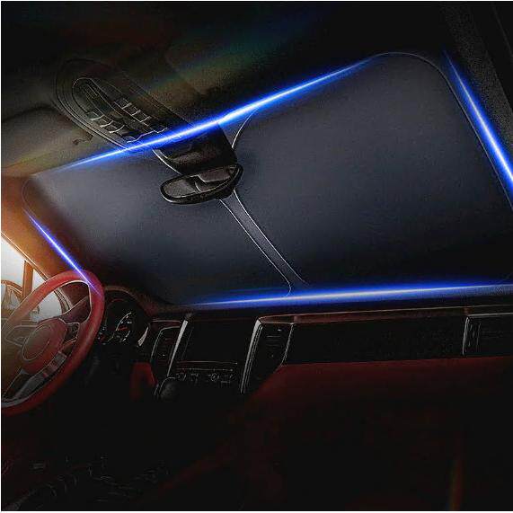 夏天汽车遮阳遮阳挡板防晒隔热车内遮光帘罩前挡车窗遮阳伞夏季