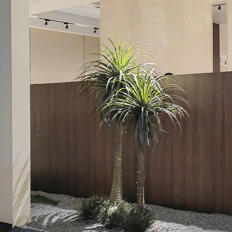 西西里热带商场酒店橱窗仿真绿植