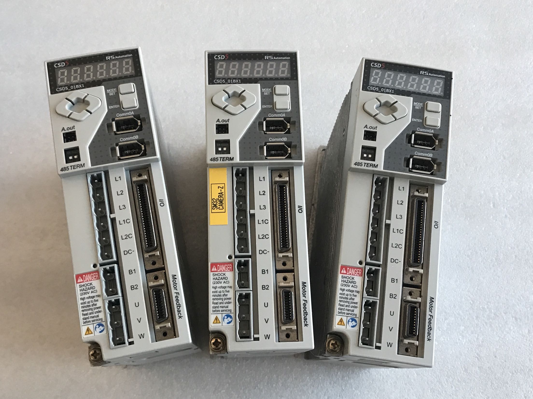 RS OEMax 伺服驱动器 CSD5-01BX1 100W 设备拆机货 成色好 仪价
