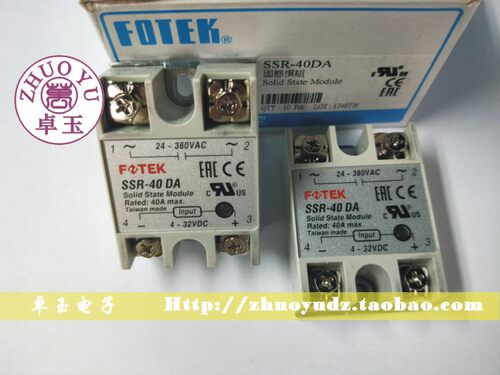 固态继电器SSR-25DA阳明FOTEK