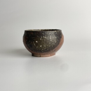 70ml柴烧主人杯子金珍珠罗汉手工品茗1060无釉裸烧落灰客杯材烧