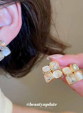 夜色正浓江疏影女神蒙上眼唐盈盈辛芷蕾玫瑰丛生瑜蒋欣同款耳环饰