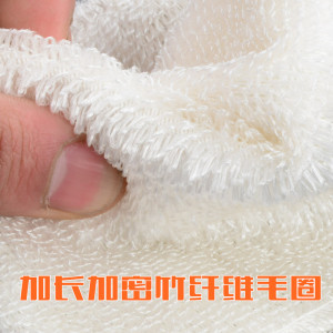 10条装纯竹纤维洗碗巾不沾油厨房抹布加厚不掉毛百洁布清洁洗碗布