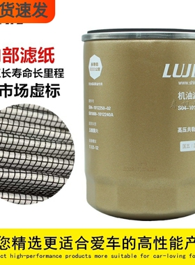 S04-1012250-02适配玉柴国六S01000-1012240A长寿命正品机油滤芯