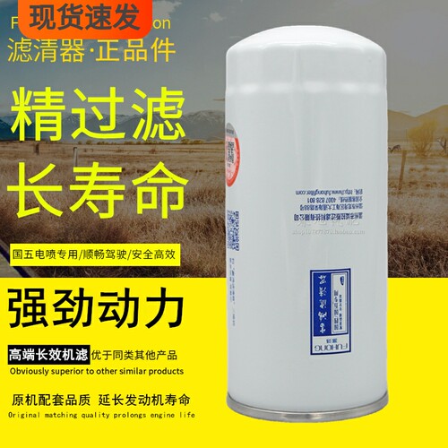 1012015A003-0040适配合力12吨叉车CA6DF3-16GAG3U机油滤清器滤芯