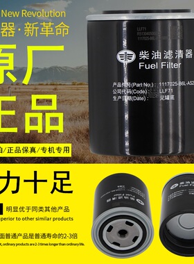 LLF71叉车1117011-B5N-AS21正品1117025-B6L-AS21MWF柴油滤芯清器