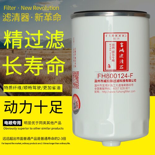富鸿高端电喷正品燃油滤清器滤芯