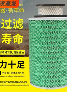 K2335空滤适配东风超龙华神御虎嘉龙驹神河联达K2334空气滤清器芯