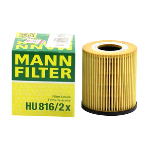 曼牌机油滤芯HU816/2x适用宝马MINIone1Cooper1 机滤
