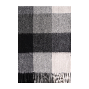 上海故事秋冬新款绵羊毛围巾亲肤加厚保暖御寒围脖送长辈礼物礼盒