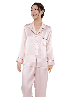 上海故事真丝睡衣女性两件套100%