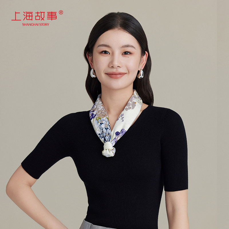 【直播间专属】高奢真丝意罗绸  21姆米中方巾 65尺寸 手工卷边,服饰配件/皮带/帽子/围巾,围巾/丝巾/披肩,淘宝优惠券,粉丝福利购,淘宝优惠卷