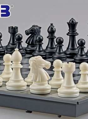 UB友邦国际象棋磁性棋子折叠便携棋盘儿童小学生培训比赛专用套装