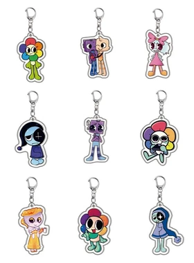 夹层Dandy's World Plush Scraps丹迪的世界亚克力钥匙扣买二送一