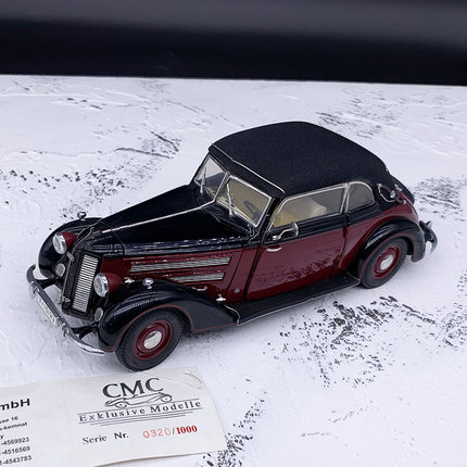 德国CMC原厂奥迪920 1938-1940老爷车1:24合金仿真汽车模型M-032A