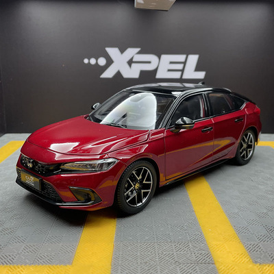 合金118本田思域汽车模型