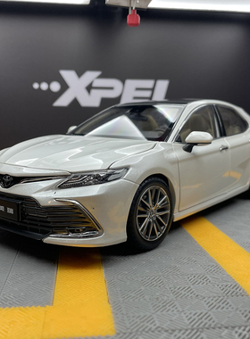 凯美瑞运动版车模 1:18广汽丰田 第八代凯美瑞2021款合金汽车模型