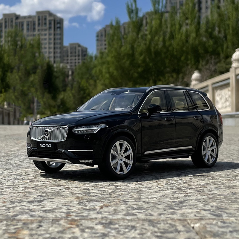 国产合金118沃尔沃XC90汽车模型图片