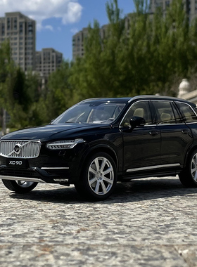 国产 原厂1:18 VOLVO 全新沃尔沃XC90 合金仿真汽车模型 金属车模