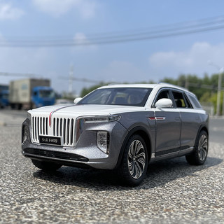 红旗EHS9越野车SUV 1:24合金仿真车模声光回力儿童玩具合金小车