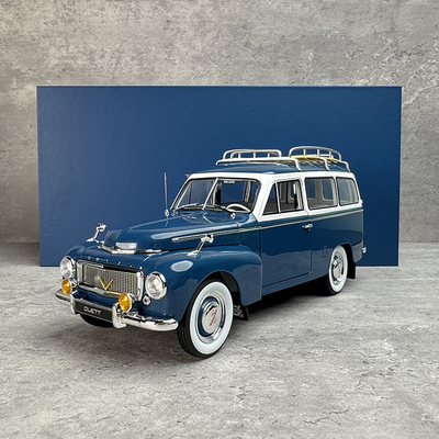 VOLVO 沃尔沃PV445 Duett老爷车 1/18车模汽车模型 收藏摆件