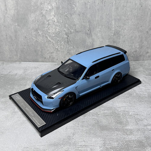 树脂1：18尼桑R35汽车模型收藏