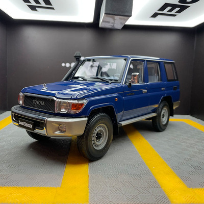 合金118丰田LC76汽车模型越野