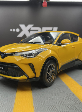 2021款 原厂广汽丰田C-HR CHR 1:18 SUV 仿真合金汽车模型 收藏