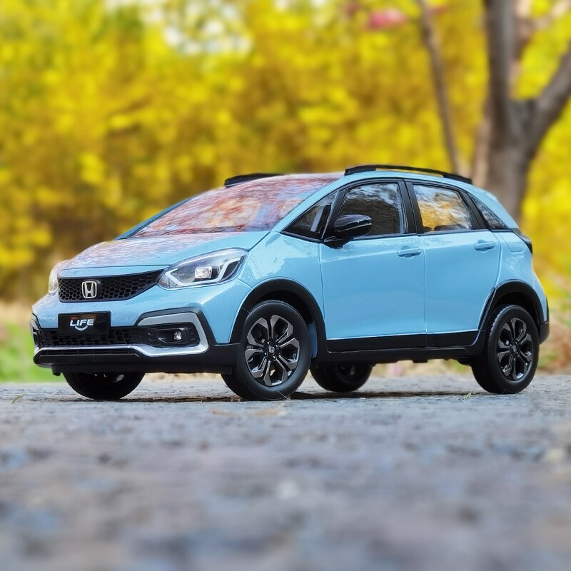 国产原厂1:18 2021款 东风 本田life 来福酱 车模合金汽车模型