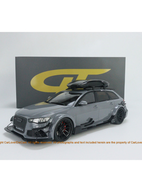 GT Spirit 1:18 奥迪RS6 C7 DTM 限量504台汽车模型收藏CLDC022