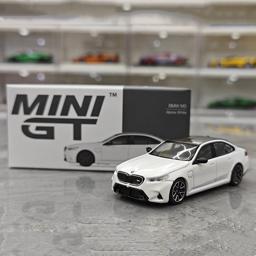 MINIGT车模宝马M5汽车模型164