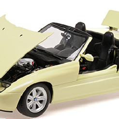 预宝马BMW Z1 迷你切MINICHAMPS 1:18 敞篷超跑 合金全开汽车模型