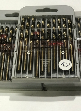 哈亿优质麻花钻含钴不锈钢专用钻头M35 2-16mm手枪钻小柄打孔工具