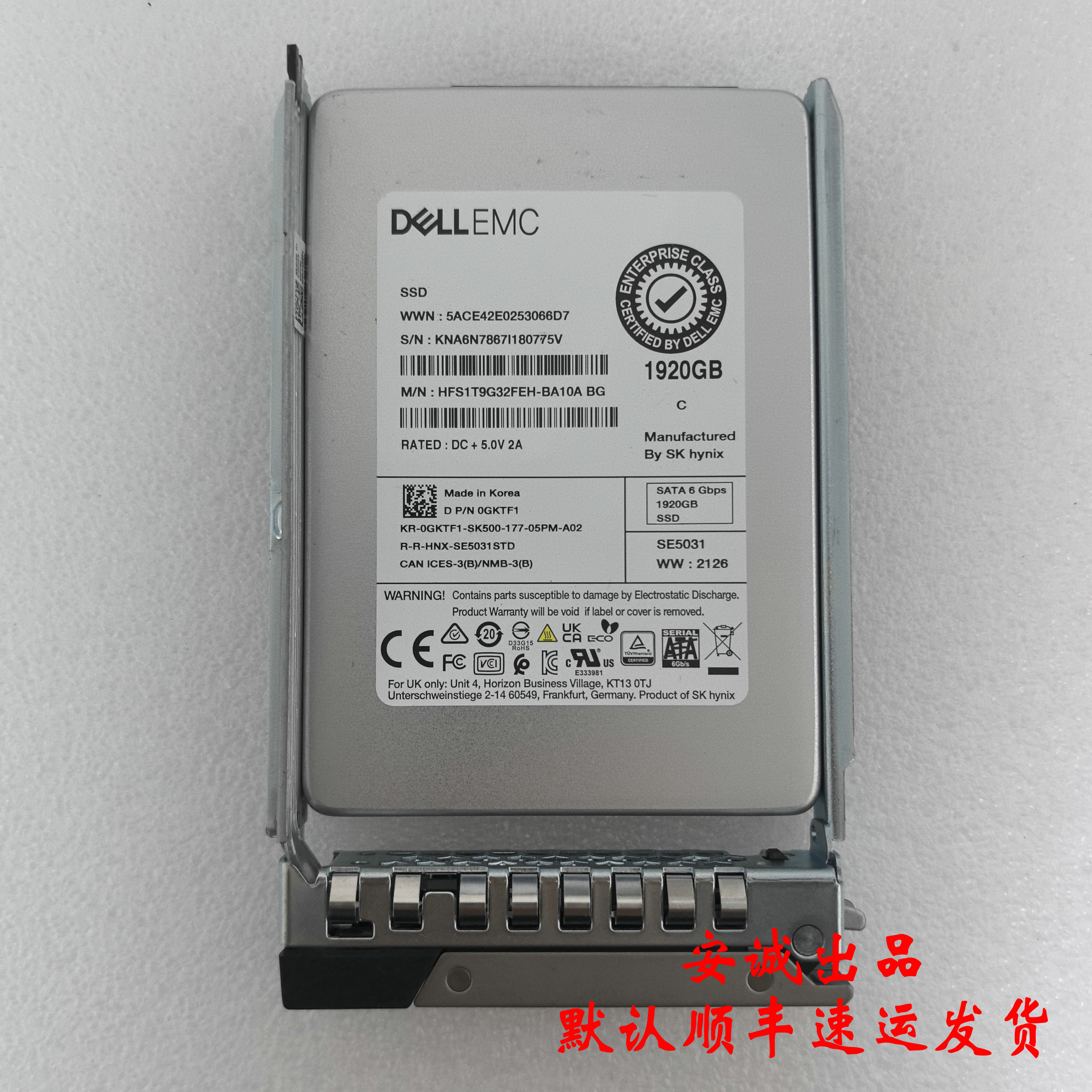 Dell0GKTF11.92TSATA6G2.5