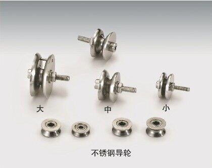 绕线机不锈钢防跳线轮2000不锈钢导线轮防跳线导轮防跳线组合导轮