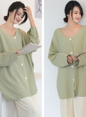 春秋纯棉喂奶哺乳月子服家居服
