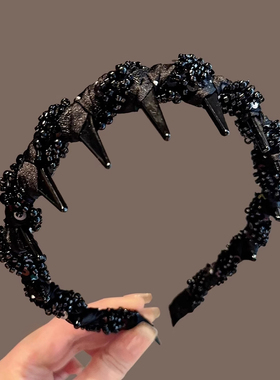 路易斯巴黎王妃发箍女2025新款带齿碎发洗脸头箍高颅顶高级感发卡